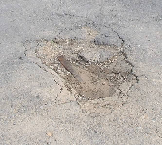 potholes potholes